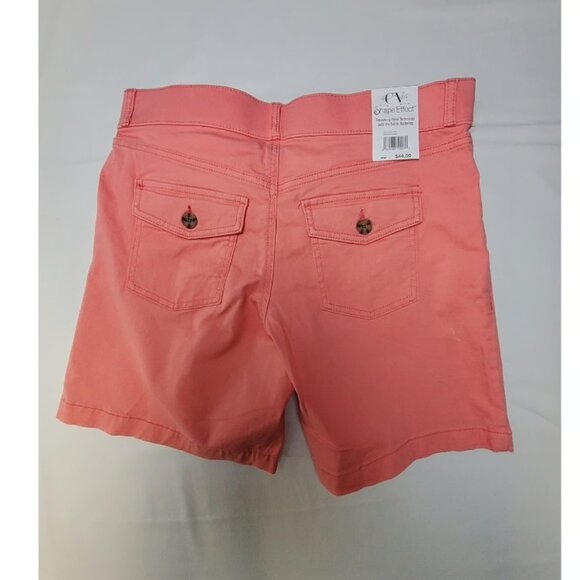 Gloria Vanderbilt Shape Effect Shorts - Marjan Rose - Shaping Panel - Size 10 - Picture 3 of 11